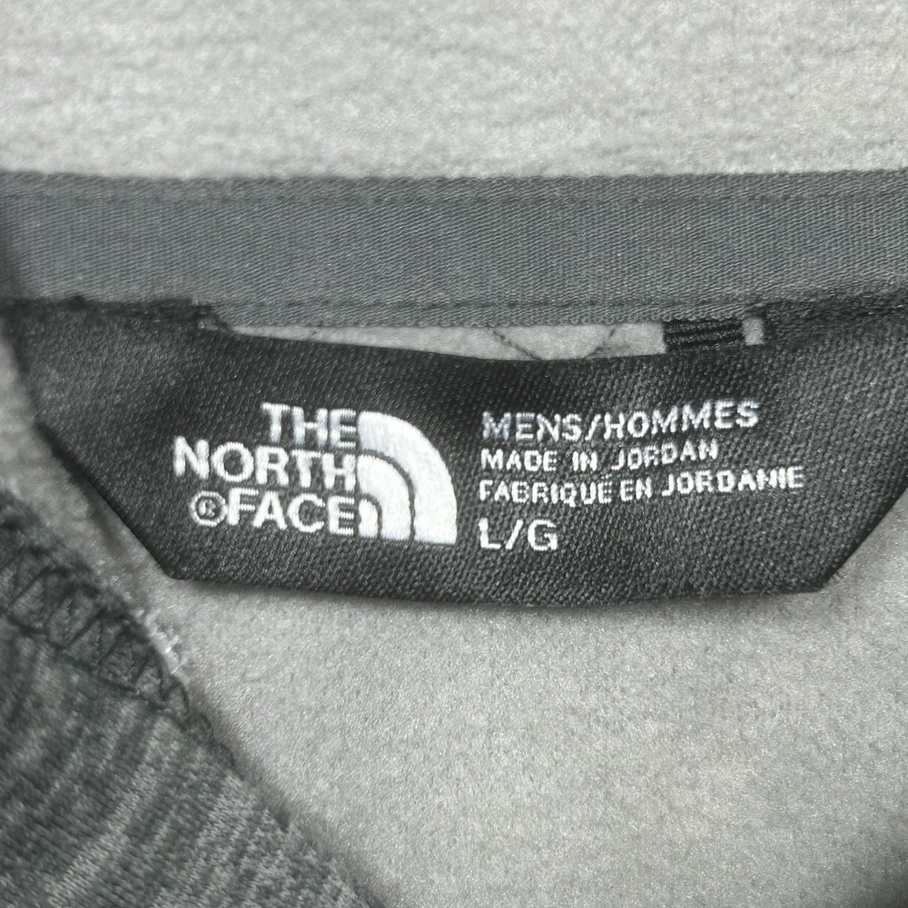 The North Face Hoodie Mens L Gray Pullover Sweatshirt Skate Grunge Activewear - Picture 8 of 14